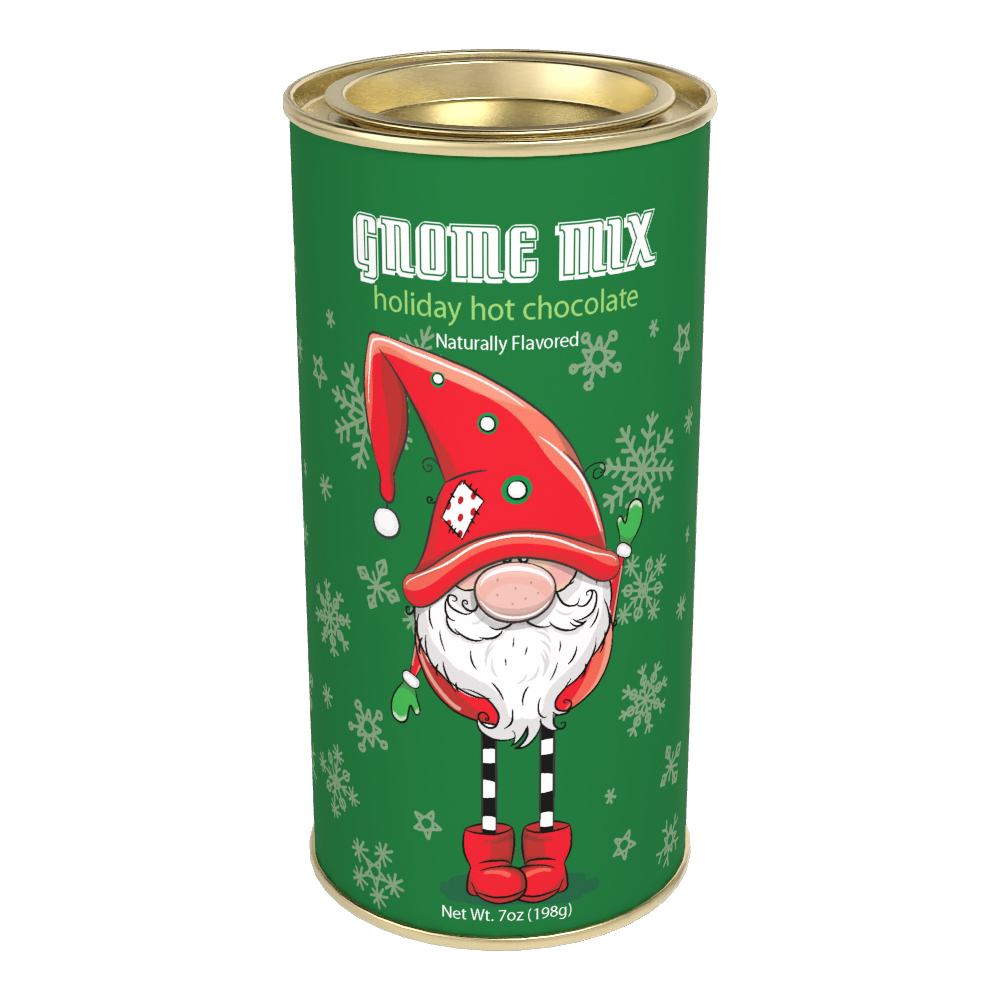 Holiday Gnome Mix Hot Chocolate (7oz Round Tin)