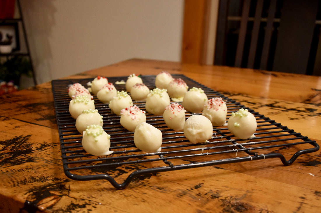 Belgian White Chocolate Truffles