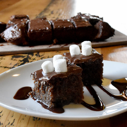 Hot Chocolate Brownies