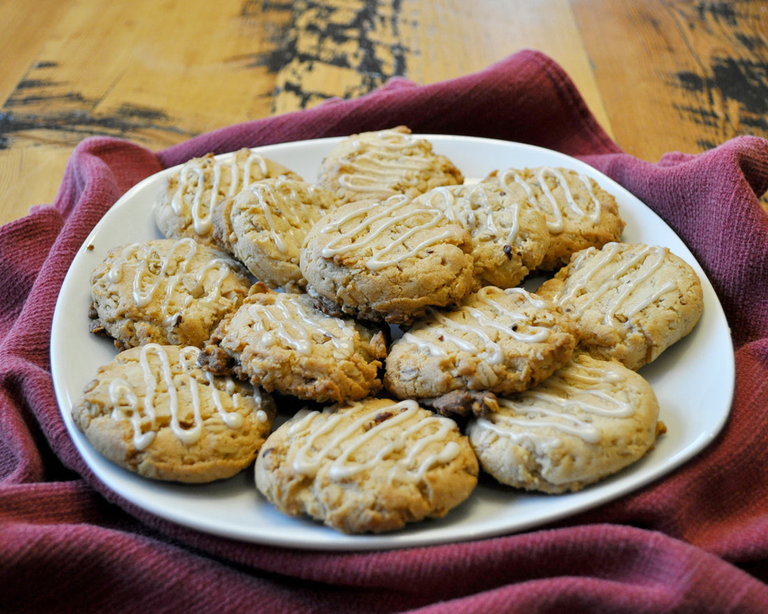 Maple Pecan Oatmeal Cookies