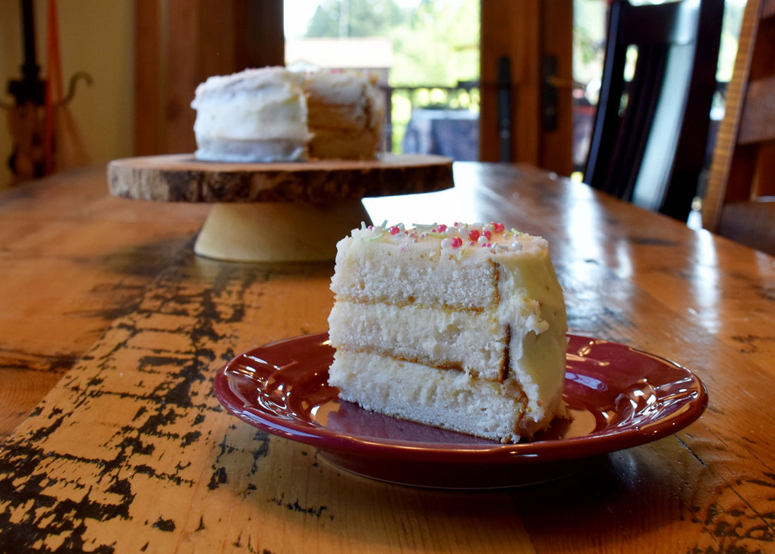 Hibiscus Lime Cake