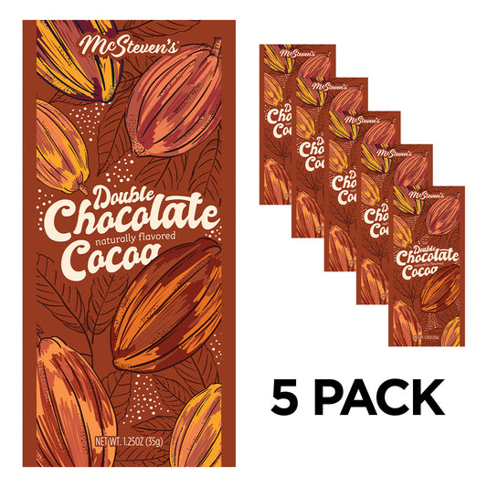 McSteven's Harmony Double Chocolate Cocoa (Five 1.25 oz packets)