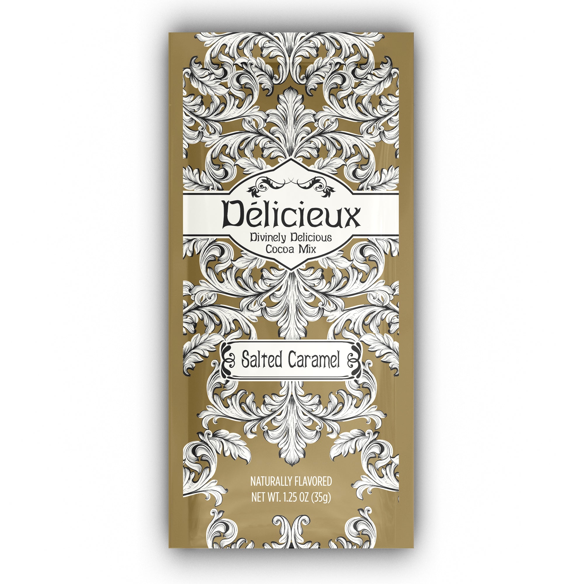Delicieux Salted Caramel Cocoa (Five 1.25oz Packets)
