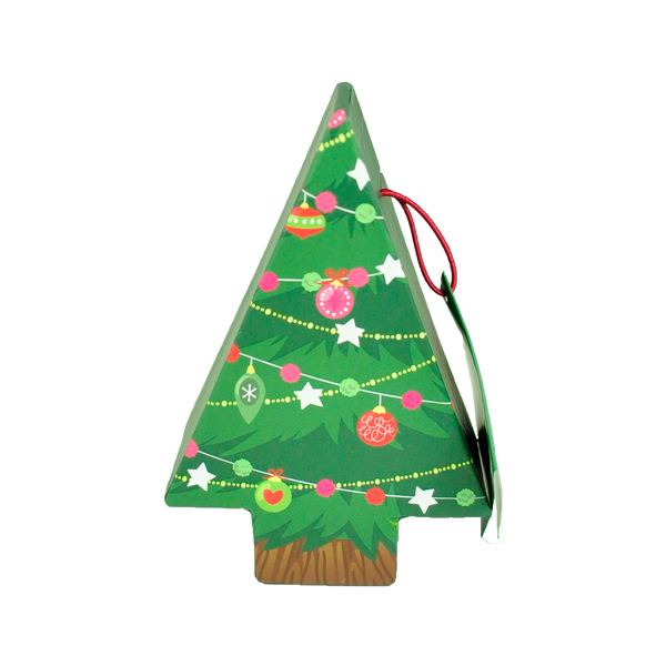 Classic Christmas Tree Ornament Double Chocolate Cocoa (1.25oz Shaped Box)