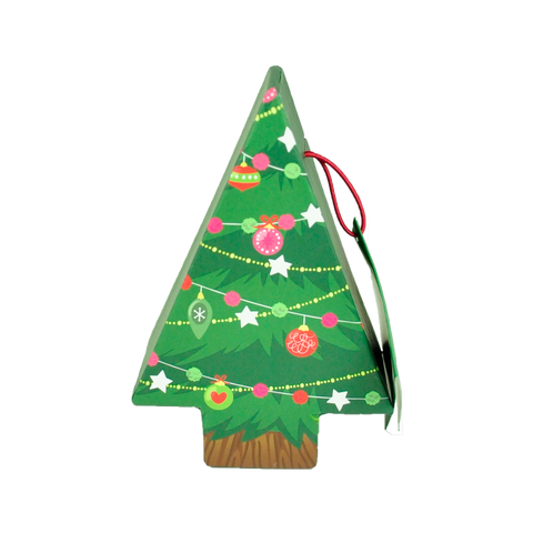 Classic Christmas Tree Ornament Double Chocolate Cocoa (1.25oz Shaped Box)