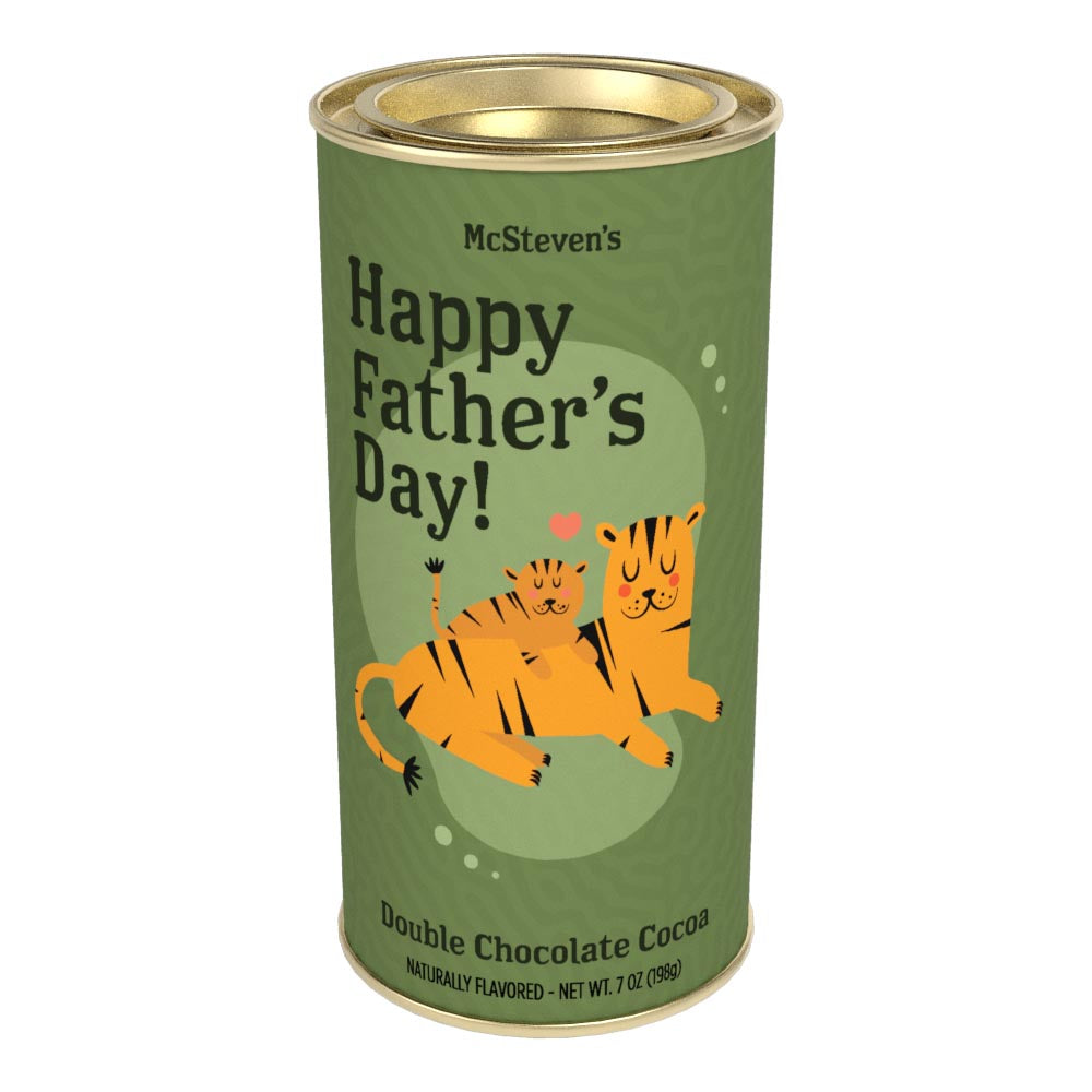 Happy Father's Day Double Chocolate Cocoa (7oz Round Tin)
