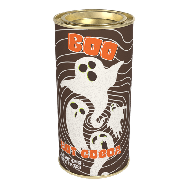 Vintage Halloween BOO Hot Cocoa (7oz Round Tin)