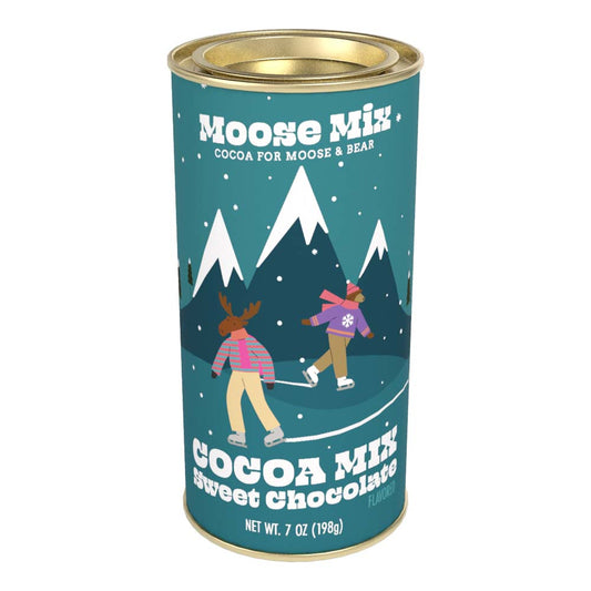 Moose Mix Skating Moose Hot Cocoa (7oz Round Tin)