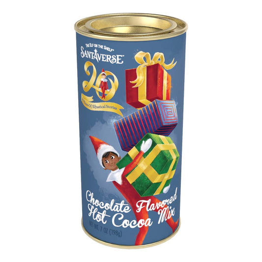 Elf on the Shelf® Present Stack 20th Anniversary Cocoa (7oz Round Tin)