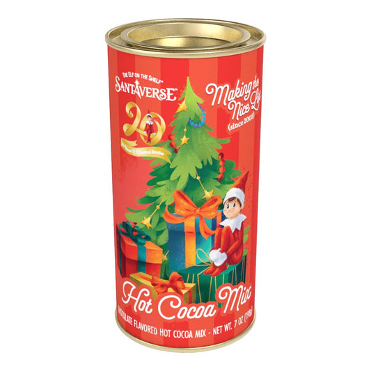 Elf on the Shelf® Making the Nice List 20th Anniversary Cocoa (7oz Round Tin)