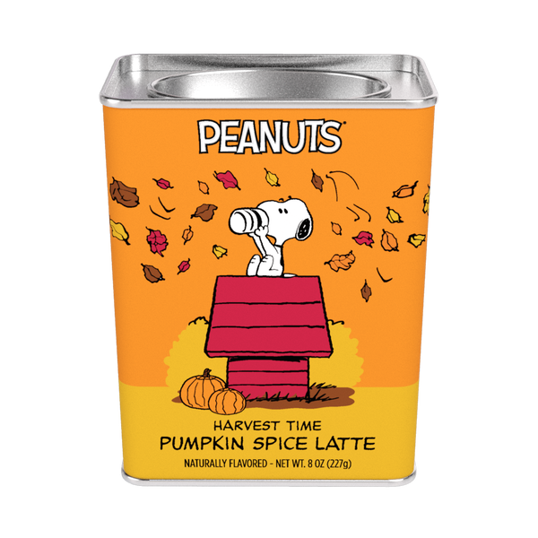Peanuts® Harvest Time Pumpkin Spice Latte (8oz Rectangle Tin)