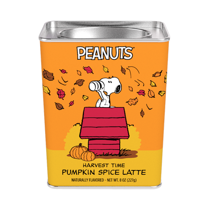 Peanuts® Harvest Time Pumpkin Spice Latte (8oz Rectangle Tin)