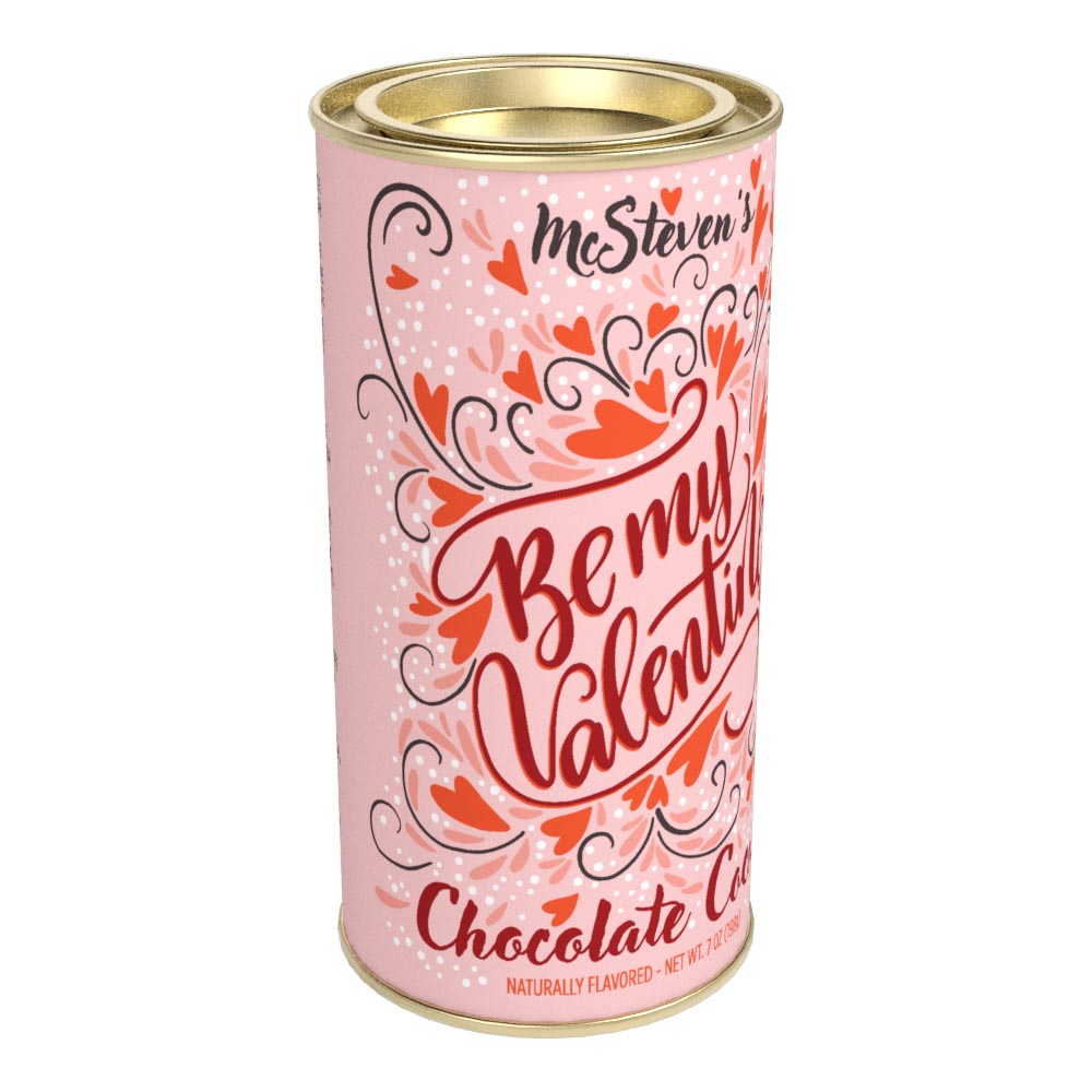 McSteven's Be My Valentine Chocolate Cocoa (7oz Round Tin)