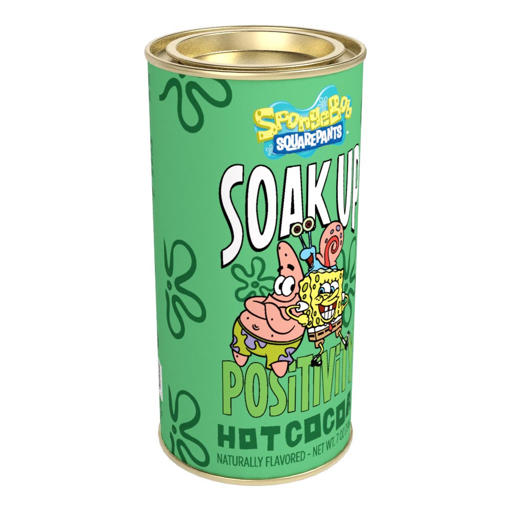 SpongeBob Squarepants™ Soak up Positivity Hot Cocoa (7oz Round Tin)