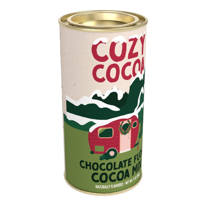 McSteven's Cozy Cocoa Camper Chocolate Fudge Cocoa Mix (7oz Round Tin)