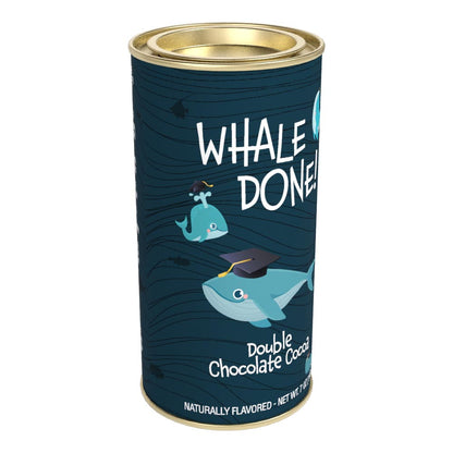 Whale Done! Graduation Double Chocolate Cocoa (7oz Round Tin)