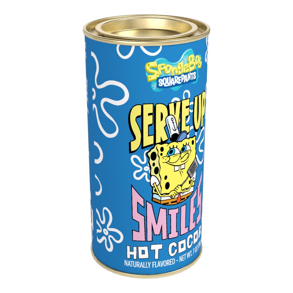 SpongeBob Squarepants™ Serve up Smiles Hot Cocoa (7oz Round Tin)