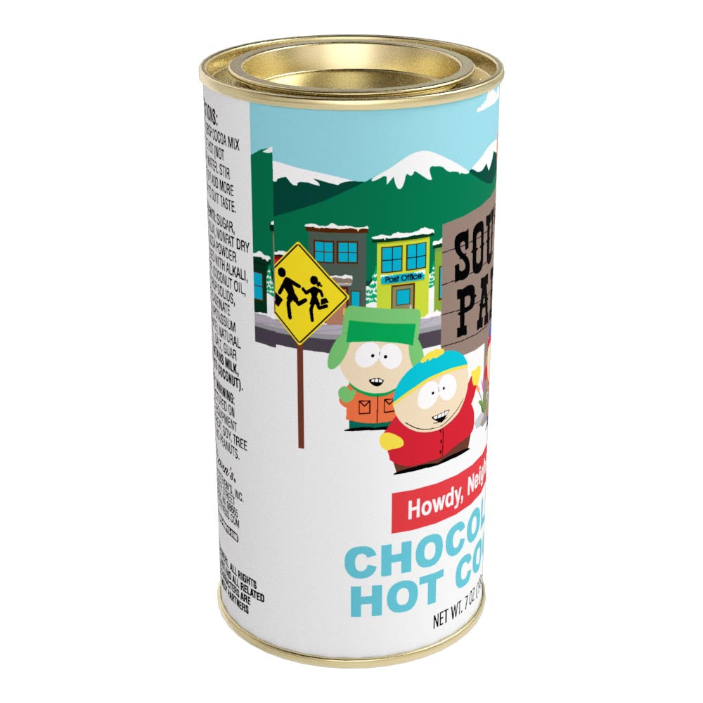 South Park Howdy Neighbor! Chocolate Cocoa (7oz Round Tin)