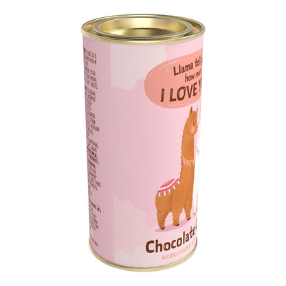 Llama Tell You How Much I Love You Chocolate Cocoa (7oz Round Tin)