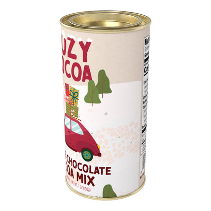 McSteven's Cozy Cocoa Holiday Shopping Double Chocolate Cocoa Mix (7oz Round Tin)