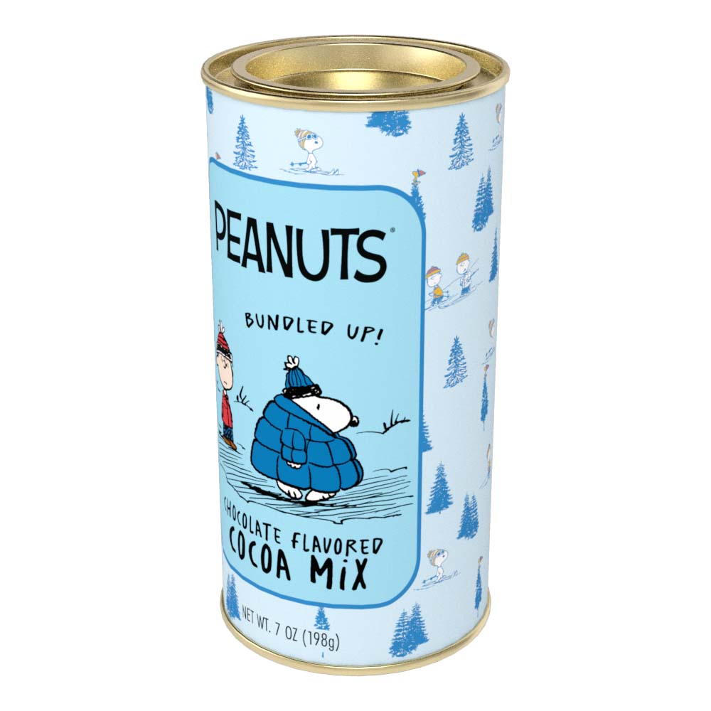 Peanuts® Bundled Up Chocolate Cocoa (7oz Round Tin)