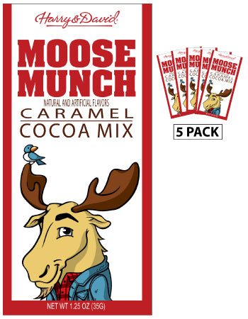 Harry & David® Moose Munch® Caramel Cocoa (Five 1.25oz Packets)