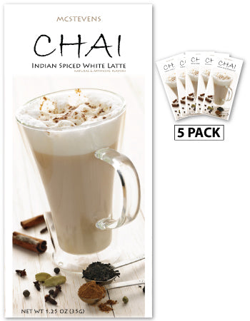 McSteven's Indian Spiced Chai Tea Latte (Five 1.25oz Packets