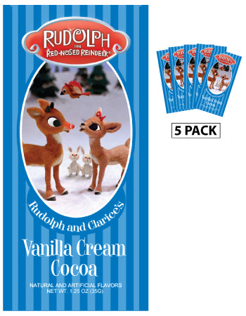 Rudolph the Red-Nosed Reindeer© Clarice's Vanilla Cream Cocoa (Five 1.25oz Packets)