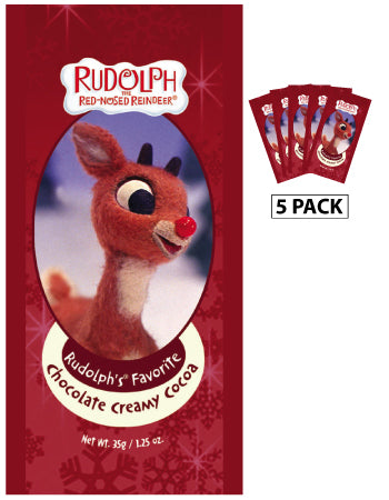 Rudolph the Red-Nosed Reindeer© Rudolph's Favorite Chocolate Cocoa (Five 1.25oz Packets)