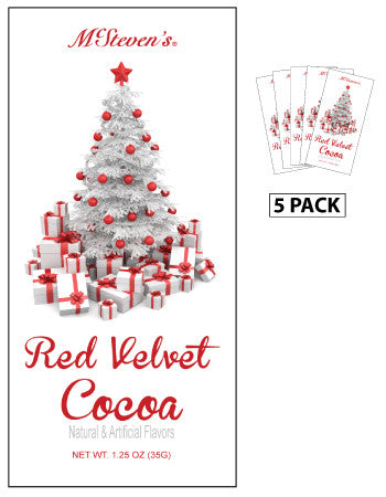 McSteven's Christmas Tree Red Velvet Cocoa (Five 1.25oz Packets)