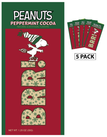 Peanuts® Snoopy Brrr Peppermint Cocoa (Five 1.25oz Packets)