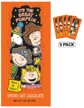 Peanuts® Great Pumpkin Spooky Chocolate Cocoa (Five 1.25oz Packets)