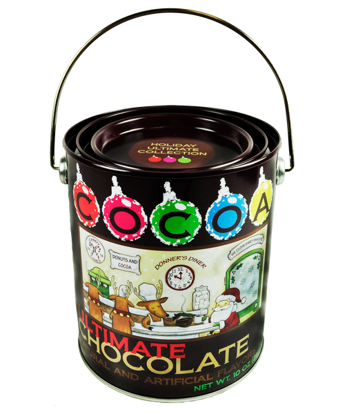 Donner's Diner Ultimate Chocolate Holiday Cocoa (10oz Tin) (CLOSEOUT)