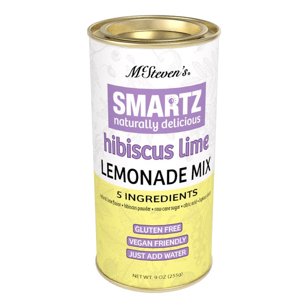 Smartz All-Natural Lemonade - Hibiscus Lime (9oz Round Tin) (CLOSEOUT)