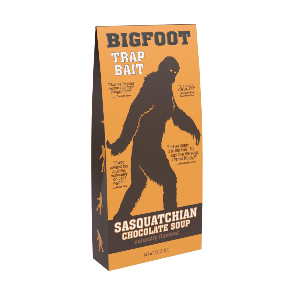 Bigfoot Trap Bait Chocolate Soup (2.5oz Tent Box)