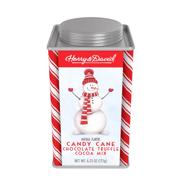 Harry & David® Holiday Candy Cane Chocolate Truffle Cocoa (6.25oz Square Tin)