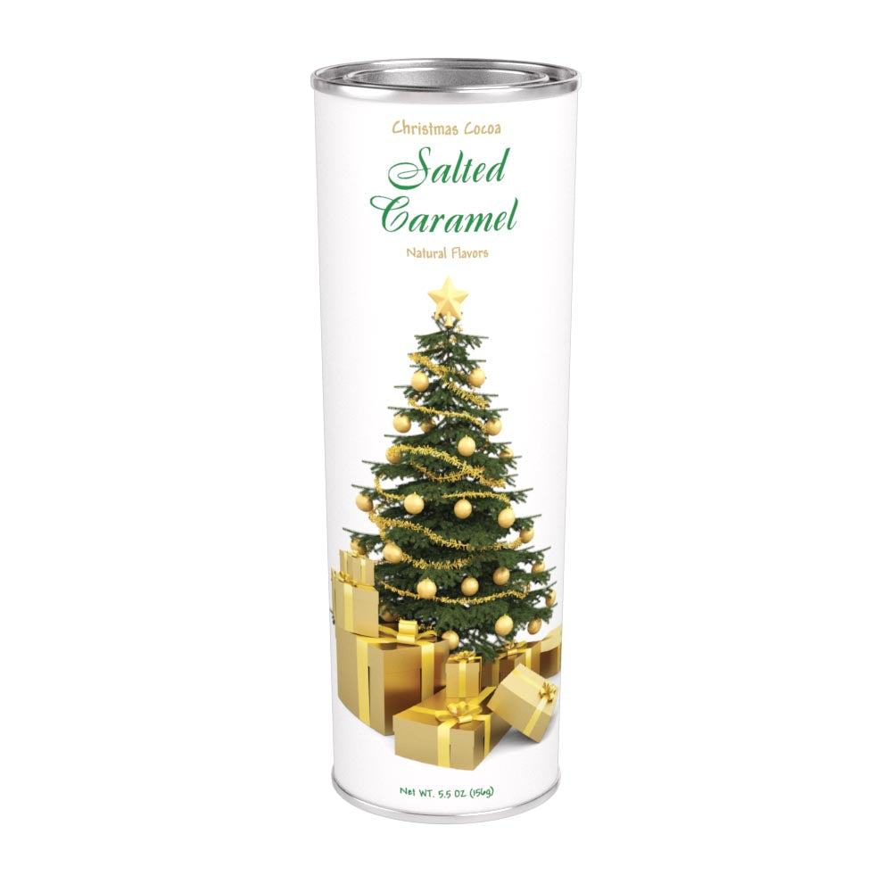 Christmas Tree Salted Caramel Cocoa (5.5oz Oval Tin)
