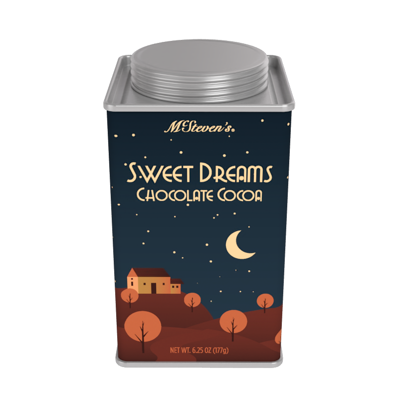 Sweet Dreams Chocolate Cocoa (6.25oz Square Tin)