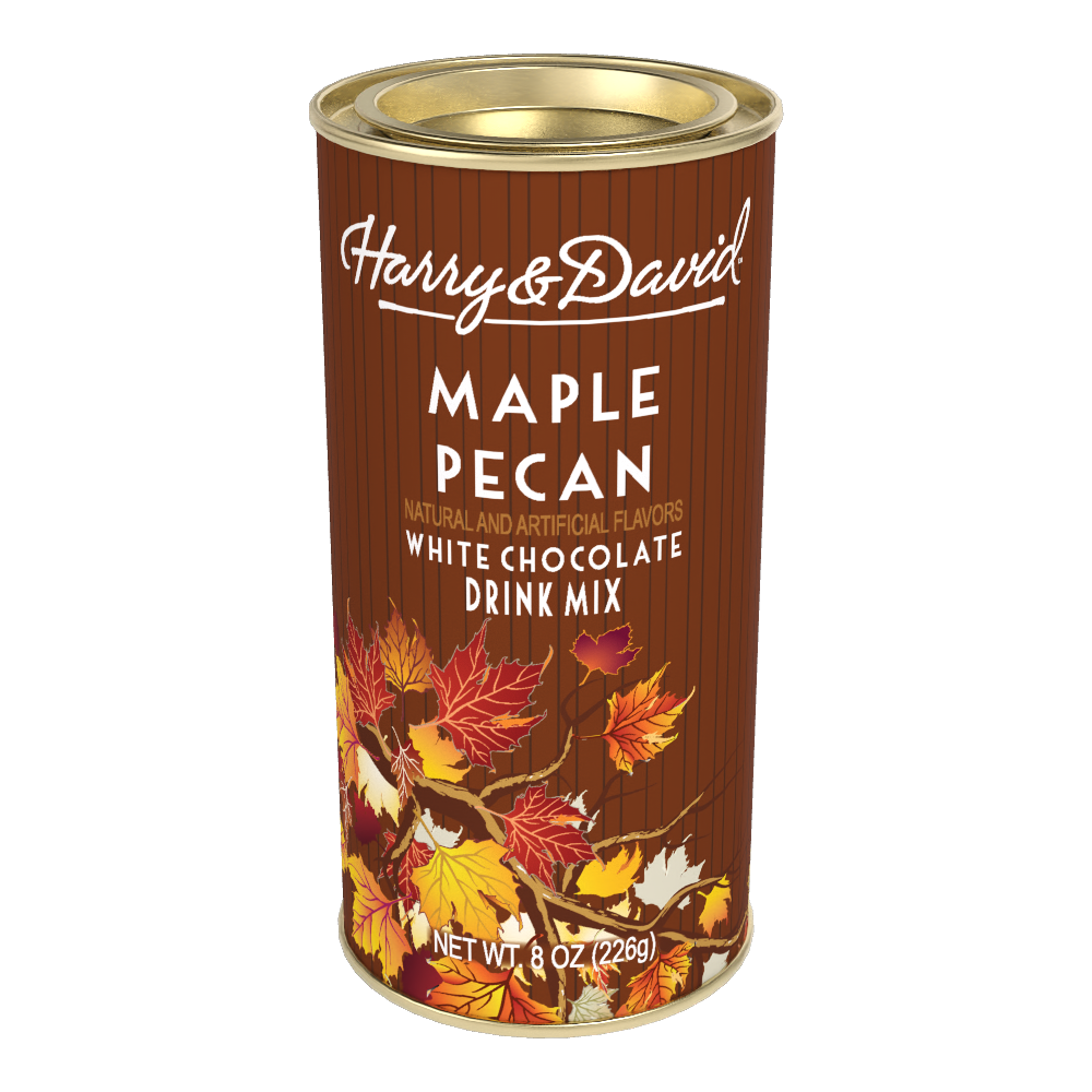 Harry & David® Fall Maple Pecan White Hot Chocolate (8oz Round Tin)