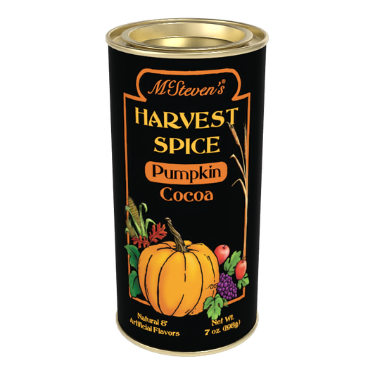 McSteven's Harvest Spice Pumpkin Cocoa (7oz Round Tin)