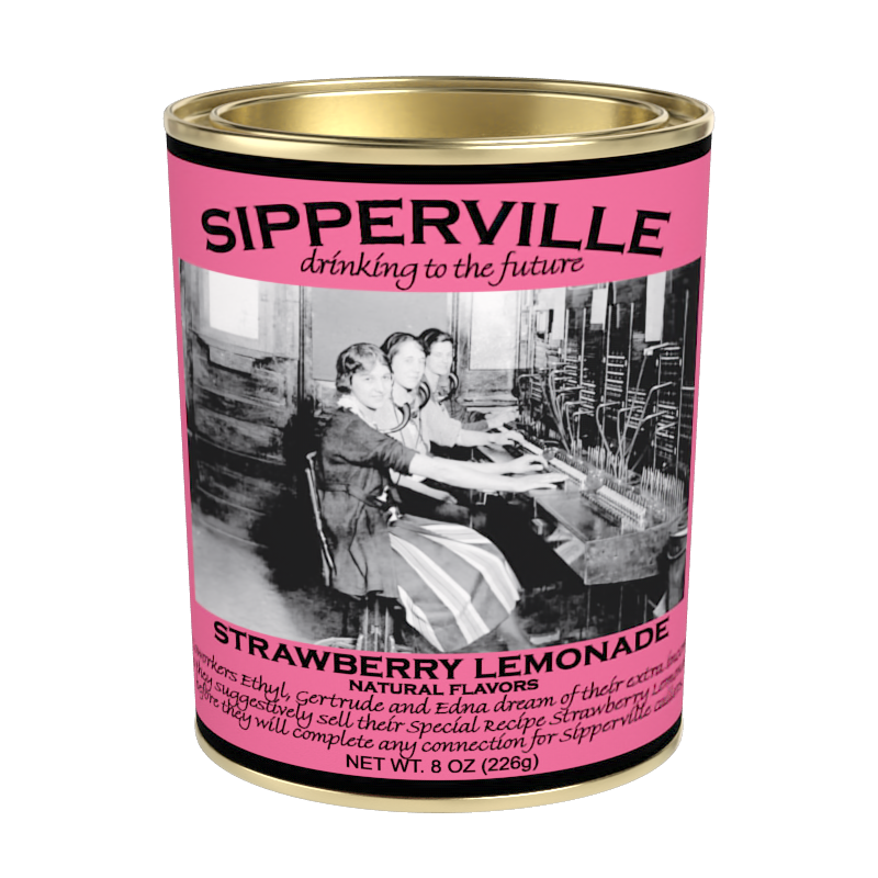 McSteven's Sipperville Strawberry Lemonade (8oz Oval Tin)
