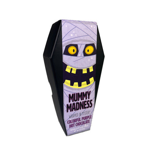 Coffin Cafe Mummy Madness Colorful Purple Hot Chocolate (3oz Coffin)