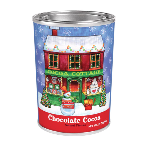 Jennifer Van Pelt© Snow Village Chocolate Cocoa (2.5oz Oval Tin)