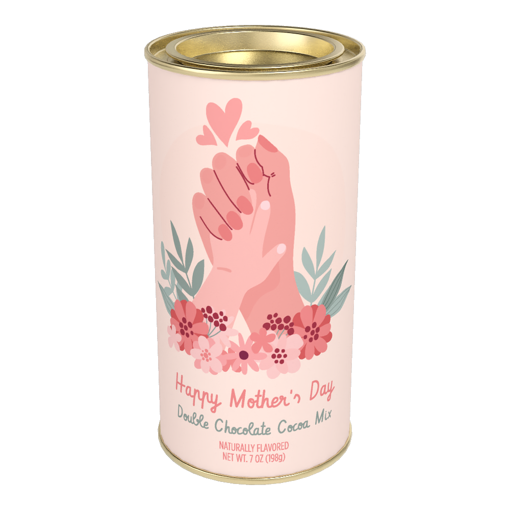 Happy Mother's Day Double Chocolate Cocoa (7oz Round Tin)