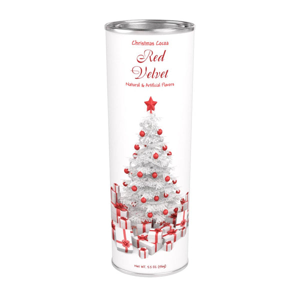 Christmas Tree Red Velvet Cocoa (5.5oz Oval Tin)