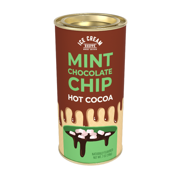 McSteven's Mint Chocolate Chip Hot Cocoa (7oz Round Tin)