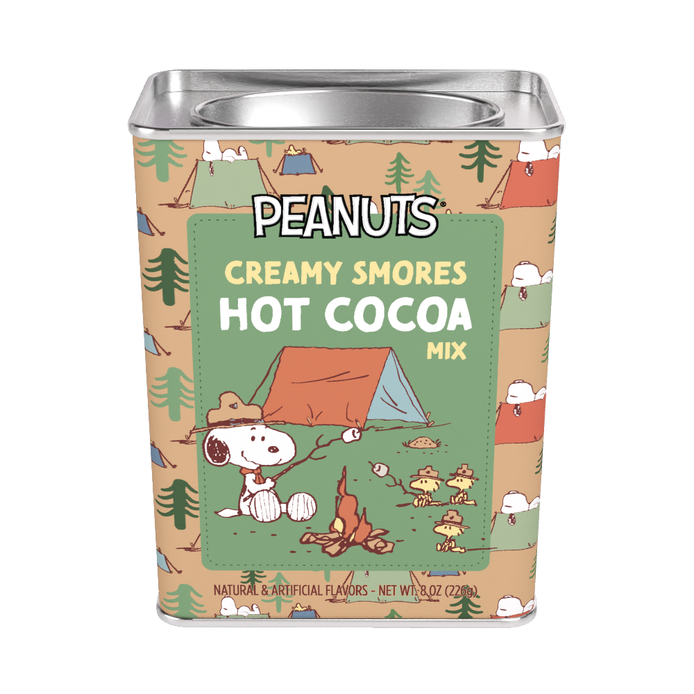 Peanuts® Snoopy Camp Life S'mores Cocoa (8oz Rectangle Tin)