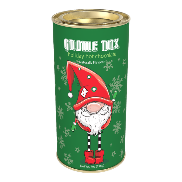 Holiday Gnome Mix Hot Chocolate  (7oz Round Tin)