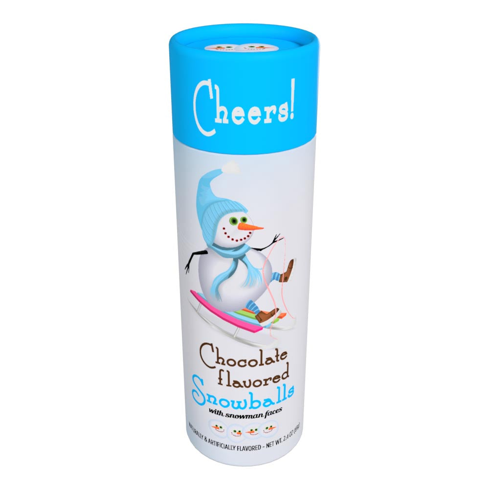 McSteven's Cheers Snowball Chocolate Candies (2.4oz Tube)