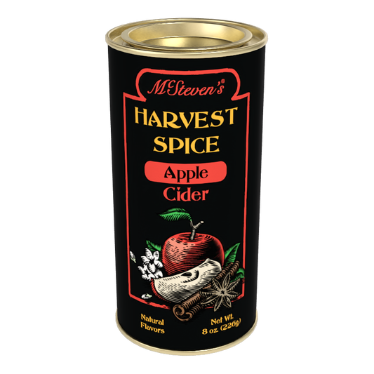 McSteven's Harvest Spice Apple Cider Mix (8oz Round Tin)